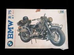 イタリア製　 ESCI 1/9  R/75 A/1 SOLO プラモデル イタリア製 ESCI 1/9 BMW R/75 A/1 SOLO プラモデル - メルカリ