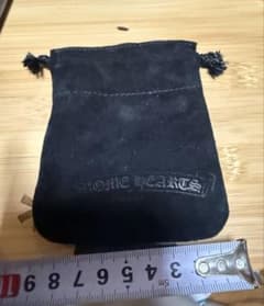 クロムハーツ　スエード黒巾着袋　25点 Chrome Hearts スエード 巾着袋 黒 - メルカリ