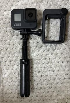GoPro Hero 8自撮り棒付き ブラック　ジャンク品のサムネイル