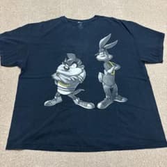 ルーニー・テューンズ タズ バックス・バニー プリントTシャツ 3XLのサムネイル