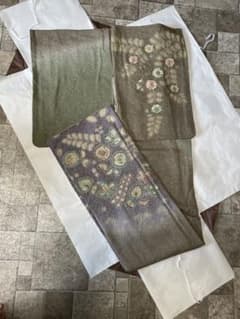 訪問着 辻ヶ花　正絹　未使用のサムネイル