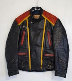 激レア！70s Interstate leathers ライダーズジャケット - メルカリ
