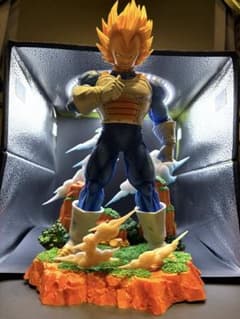 ドラゴンボール 超ベジータ 海外ガレージキット ジオラマ台座付き 海外限定品】 ドラゴンボール 超ベジータ 海外ガレージキット ジオラマ