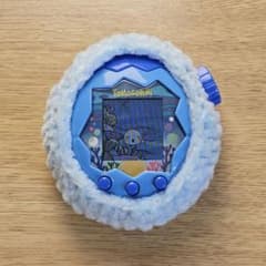 たまごっちパラダイス カバー シンプル もこもこ 水色【シンデレラブルー】のサムネイル