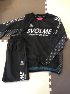SVOLME  スボルメ ビステ 上下セット M ブラック 黒　ジャージのサムネイル