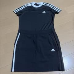 adidas レディース ゴルフウェア セットアップ ブラックのサムネイル