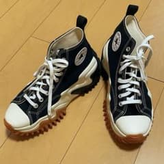 新品未使用/25.5 Converse ランスターモーション ハイカットブラックのサムネイル