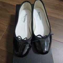 Repetto 黒バレエシューズ 32 - メルカリ