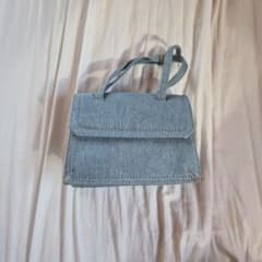 ZARA デニム ショルダーバッグのサムネイル
