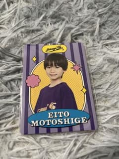 元重瑛翔 プロフィールカード 関西ジュニアのサムネイル