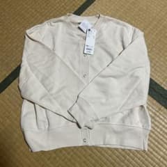 ぴよさま専用 GU クルーネックスウェットカーディガンのサムネイル