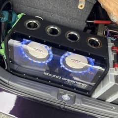 送料込み アルパイン ウーハー ソニーアンプ付き - メルカリ