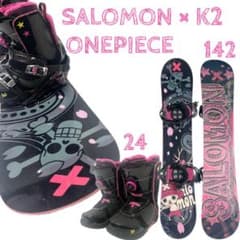 サロモン k2 ワンピース チョッパー スノボ バイン ブーツ 3点