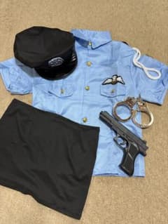 【ハロウィン】ポリス コスプレ衣装 警察官 制服 セットのサムネイル