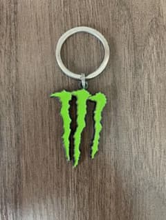 モンスターエナジー キーホルダー ロゴ グリーン Monster Energy