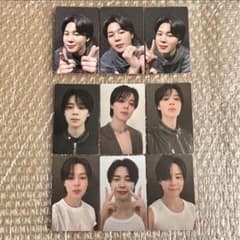 BTS  公式『FACE』JIMIN ジミン トレカ  9枚セットのサムネイル