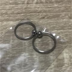 ボディピアス 両耳用 シルバーのサムネイル