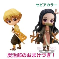 鬼滅 Qposket フィギュア　ねずこ　ぜんいつのサムネイル