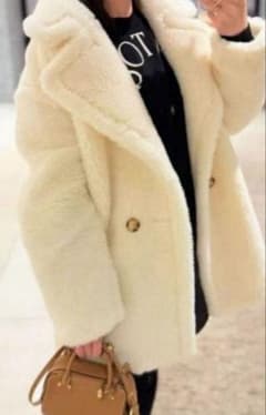 LiLiRena テディコート　ホワイト　ショート テディコート ウール ホワイト ショート lilirena 新品未使用 - メルカリ