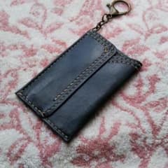 【カードホルダー】カードケース 本革 ハンドメイド レザークラフトのサムネイル