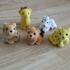 【再値下げ】動物の赤ちゃん 置物セットのサムネイル