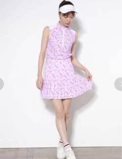 RUN AND RODE ゴルフウェアセット 薄紫色 RUN AND RODE ゴルフウェア