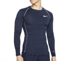 【メンズ XL】NIKE Pro DRI-FIT 紺（ネイビー）のサムネイル