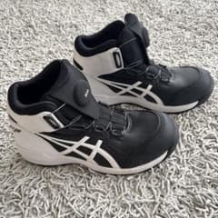 ASICS BOAシステム ワークブーツ ブラック/ホワイトのサムネイル