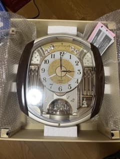 a507/極美品☆セイコー電波からくり時計「ウェーブシンフォニー RE564H 