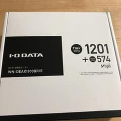 IO-DATA Wi-Fi 6 WN-DEAX1800GRルーターのサムネイル