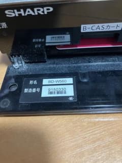 SHARP AQUOS ブルーレイレコーダー 本体 ジャンク品 BD-560 - メルカリ