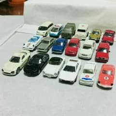 懐かしいミニカー18台まとめ売りのサムネイル