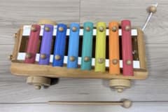 木製知育玩具セット シロフォン ガラガラのサムネイル