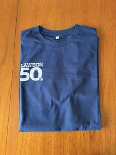LAWSON 50주년 기념 T셔츠 네이비
