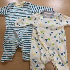 ロンパース 70 男の子　新生児　カバーオールのサムネイル