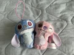 スティッチ&エンジェル ぬいぐるみキーホルダー