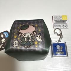 サンリオ　マイスィートピアノ　キャラメルポーチ　ポチャッコ　アクリルキーホルダー