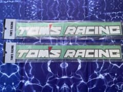 絶版！TOMS、トムス ステッカー、TOYOTA系 TOM'S RACINGのサムネイル