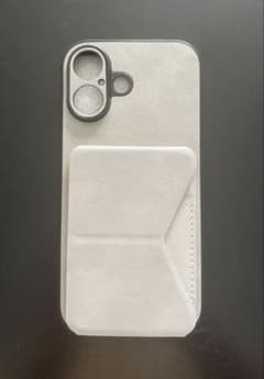 スタンド機能付き iPhone17用ケース ライトグレーのサムネイル