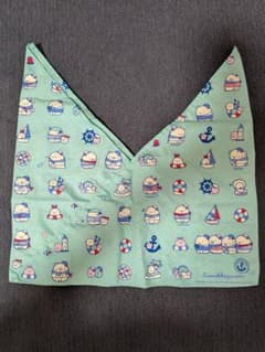 Sumikko Gurashi Marine Style Drawstring Bag