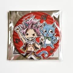 FAIRY TAIL フェアリーテイル 猫の日 グラフアート 缶バッジ ナツ
