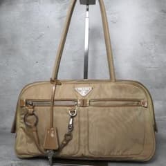 0728 PRADAナイロン ハンドバッグ トートバッグ BR1554 カデナ付 0728 PRADAナイロン ハンドバッグ トートバッグ BR1554 カデナ付