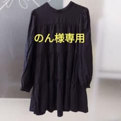 レトロガール 2wayチュニックPO(ブラック)のサムネイル