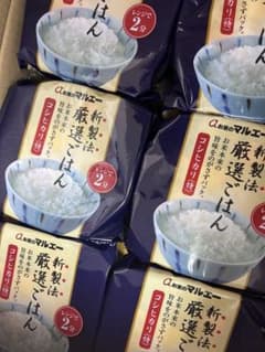 マルエー　パックご飯　コシヒカリ 200g×3×12袋=36コ2025.2.16のサムネイル