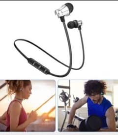 Bluetoothイヤホン シルバーのサムネイル