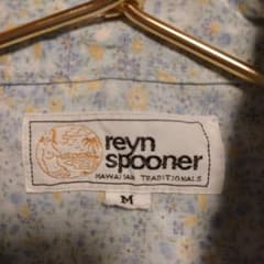 ☆reyn spooner☆レインスプーナー 70s 黒枠乳首タグ 水 - メルカリ