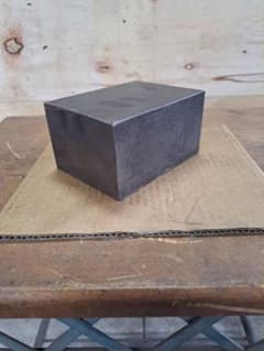 鉄塊 金属ブロック DIY素材 無塗装のサムネイル