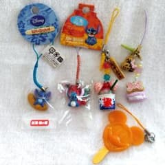 ディズニーストラップ ご当地スティッチストラップ 新潟 柿の種 三重