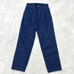 超美品✨ E.TAUTZ イートウツ ツータックワイドデニムパンツ 28