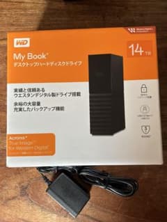 WD MyBook 14TB USB接続HDD WDBBGB0140HBK - メルカリ